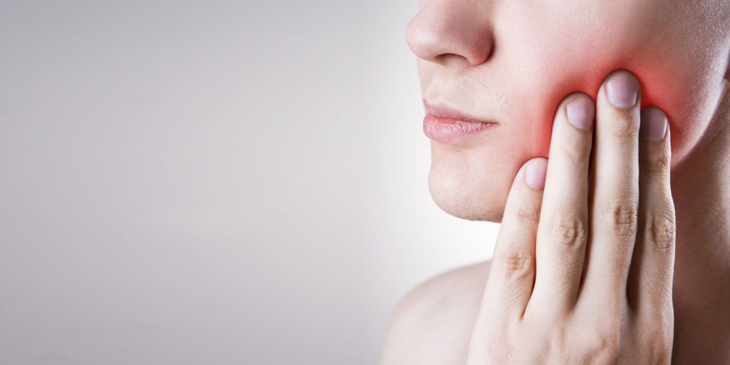 dental patient with gum disease