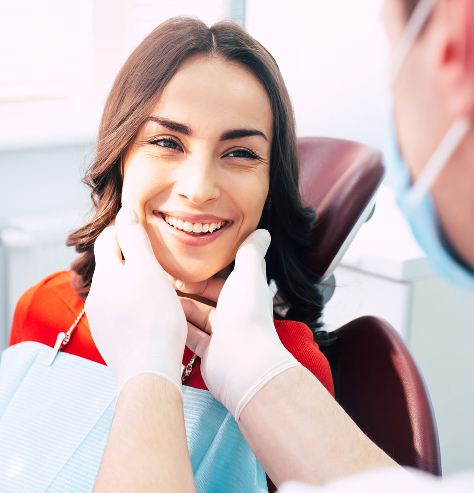 patient undergoing dental procedure